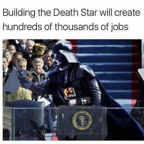 thanks mister Vader - meme