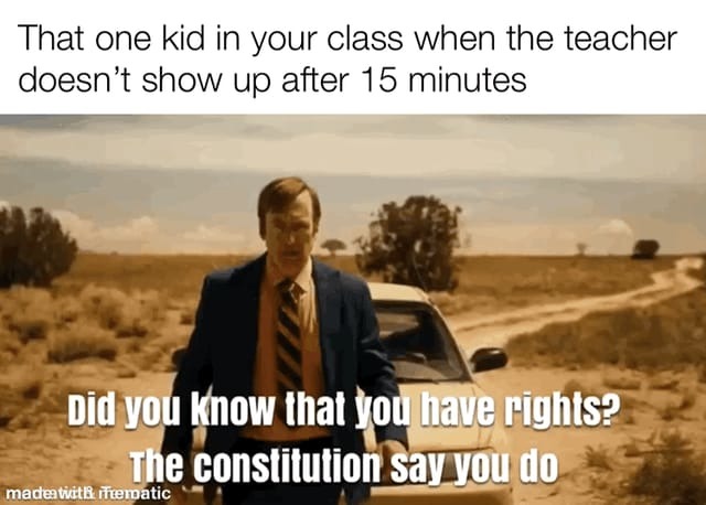 Class rights kid - meme