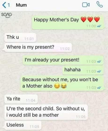 Based mother on mother's day - meme
