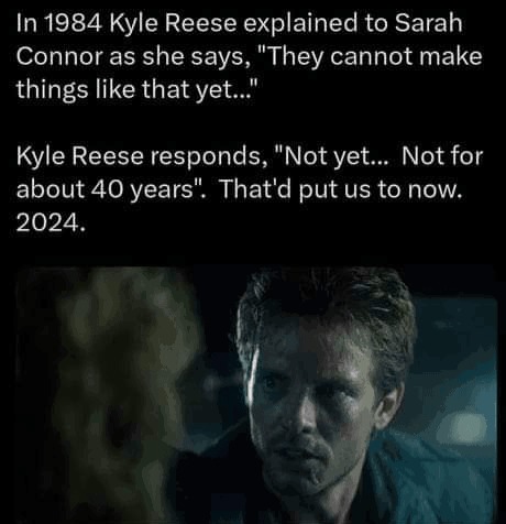Terminator timeline is happening - meme