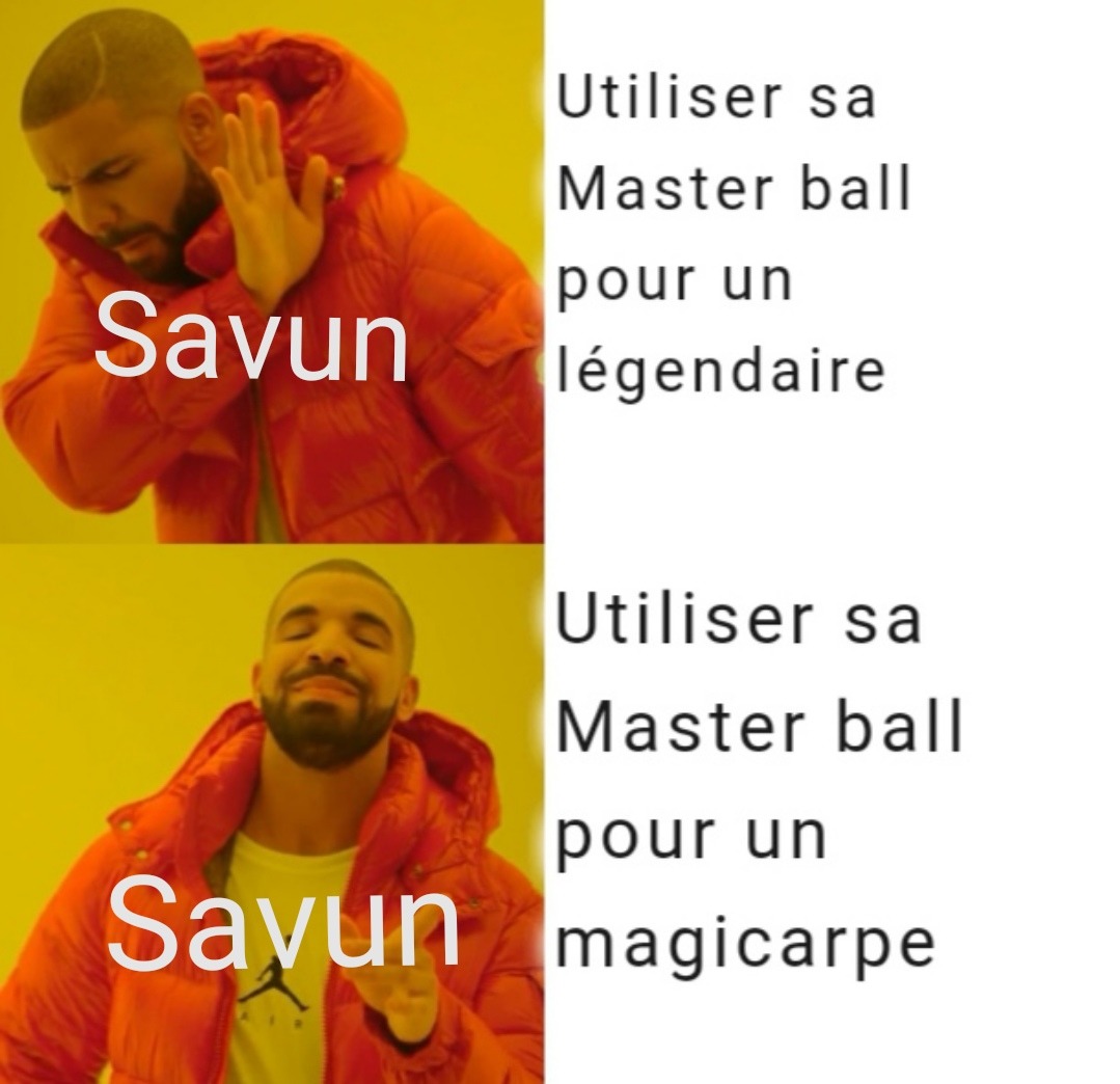Je l'adore - meme