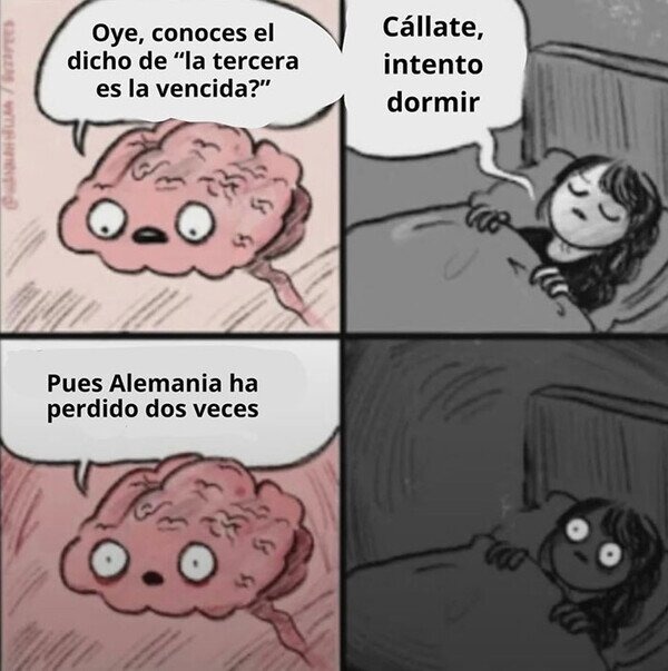 Alemania ya perdió dos veces... ¿a la tercera va la vencida? - meme