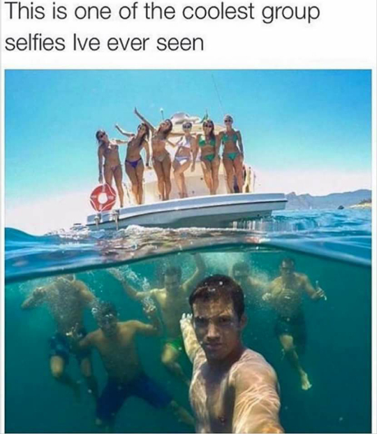 Let me take a selfie - meme