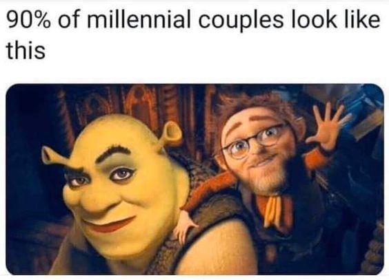 Millennial Couple - meme