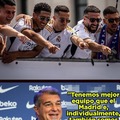 Meme del Real Madrid campeón de liga