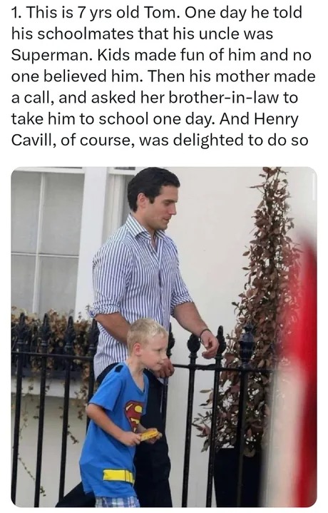 Henry Cavill is the man - meme