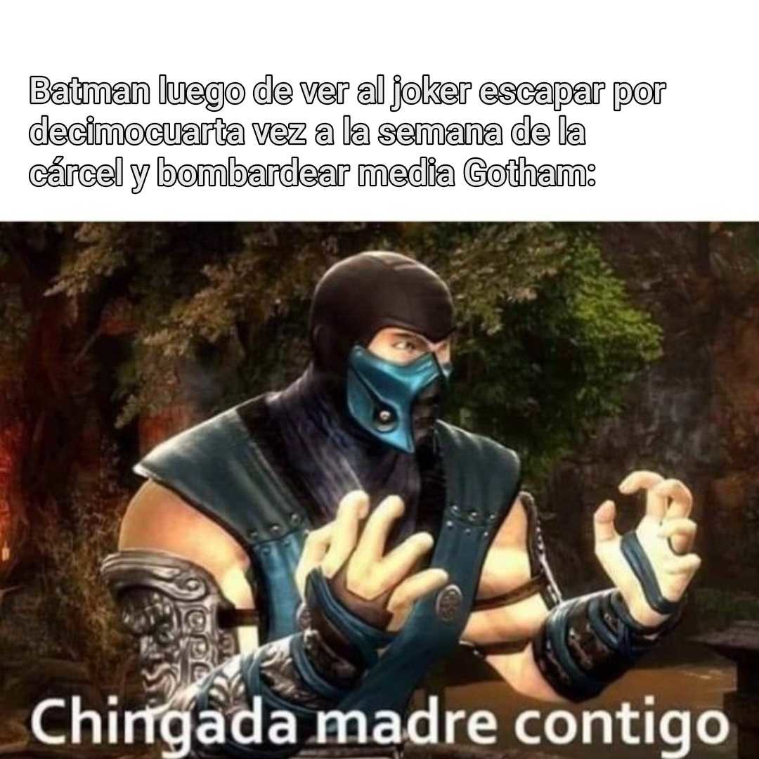 Es que son novios we por eso no lo mata - meme