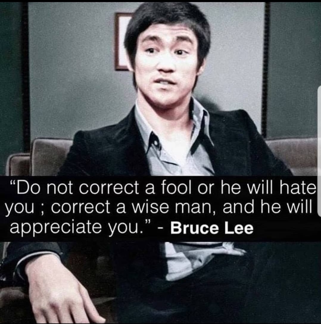 Based Bruce Lee - meme