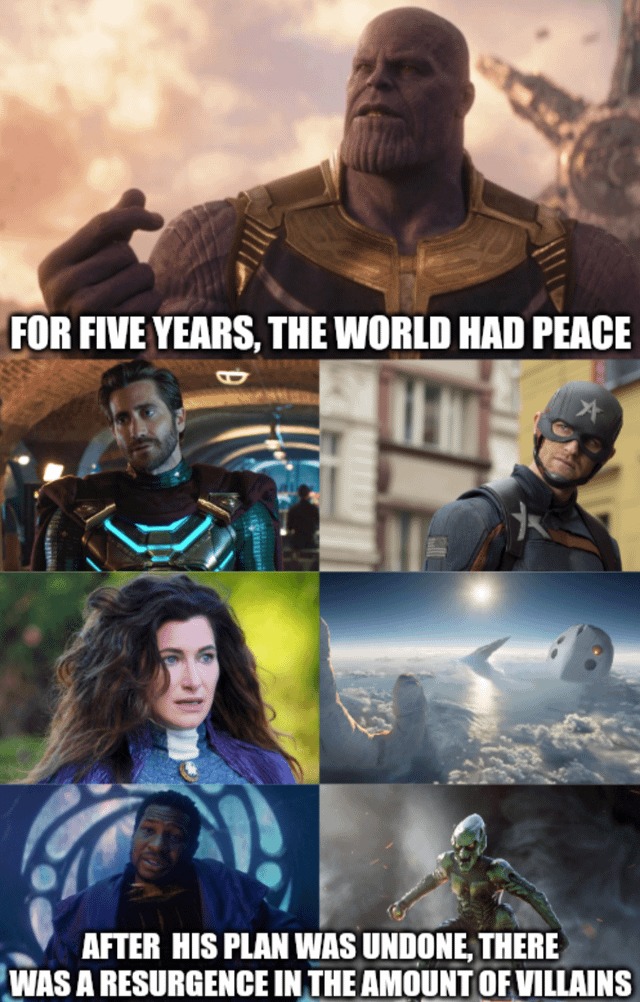 Thanos was right - meme