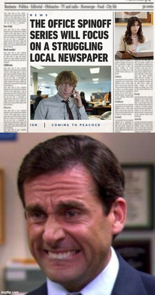 The Office spinoff series meme