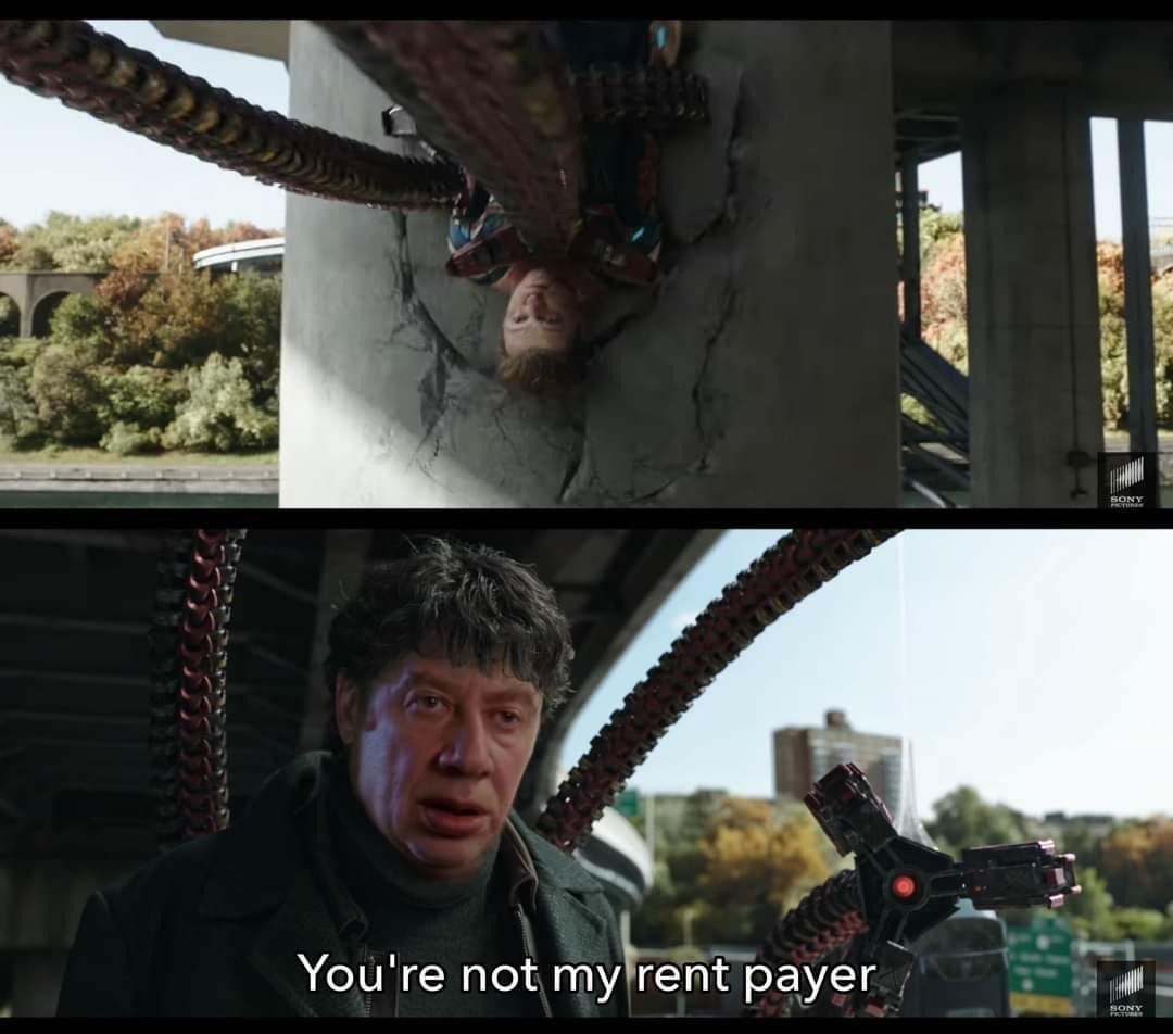 title pays rent - meme