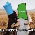 Mr Sippy and his wife