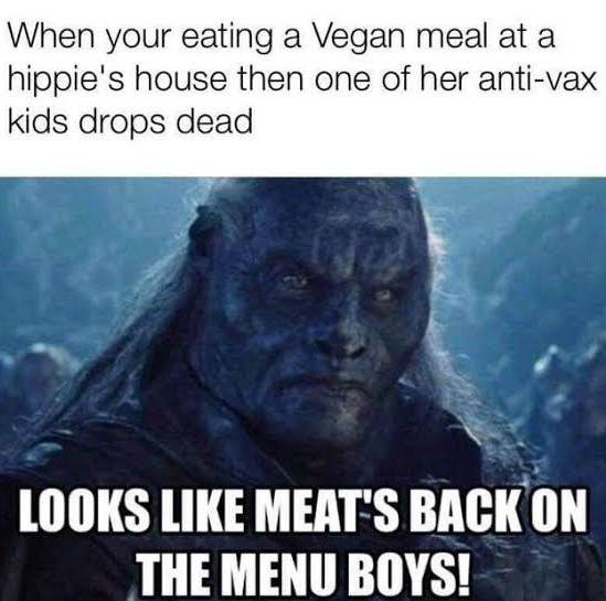 Finally some real food - meme