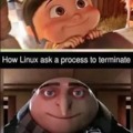 How Linux ask a process to terminate