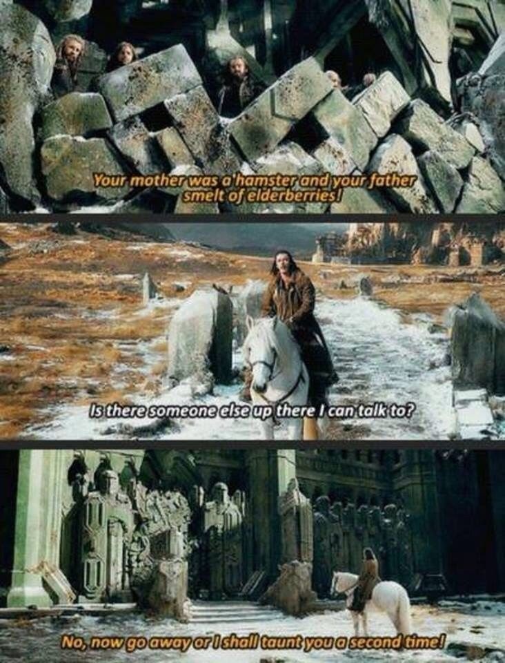 Lotr crossover Monty python#7 - meme