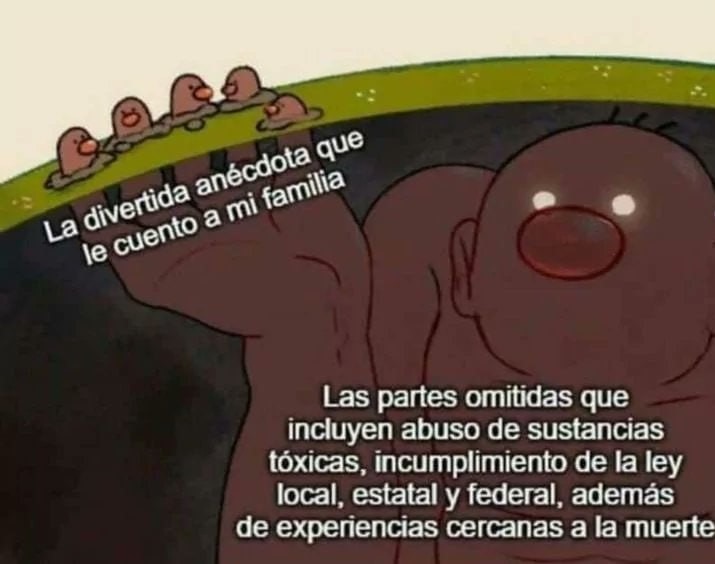 Se cuenta lo necesario - meme