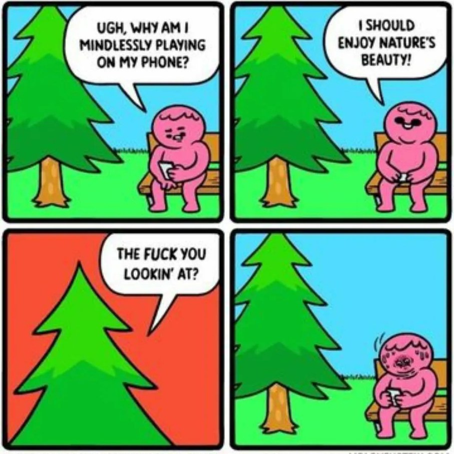 Sorry tree. - meme