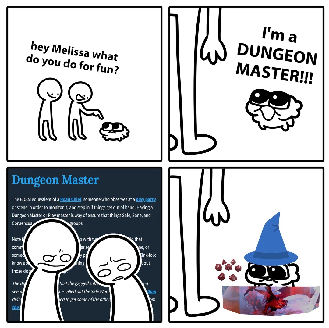 I'm a dungeon master - meme
