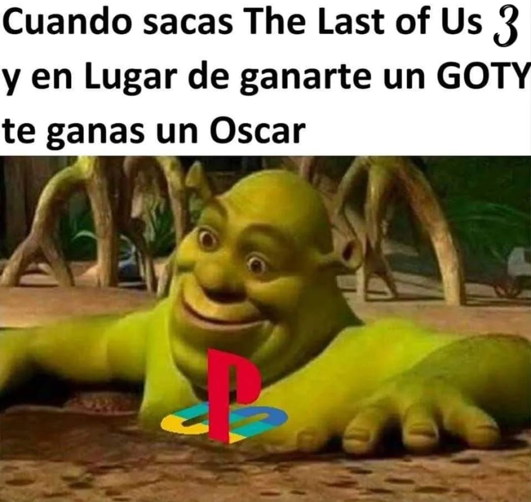 Meme de los premios del Last of Us 3