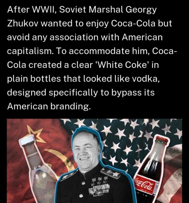 White Coke in Russia - meme