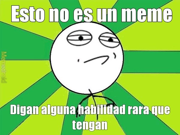 Yo puedo poner mi lengua arriba del paladar - meme