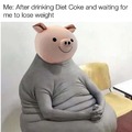Diet Coke and waiting