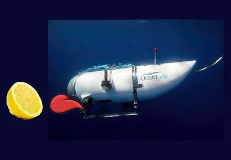 Lemon and the submarine - meme