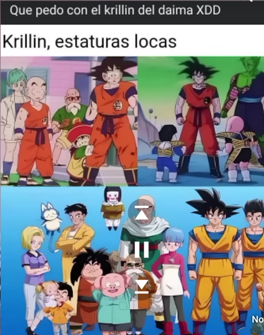Combinado de tamaño - meme