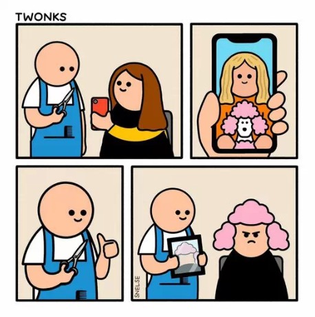 le coiffeur - meme