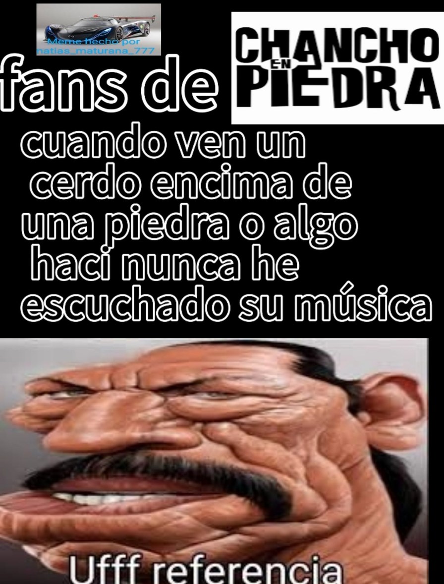 Nunca escuché esa wea - meme