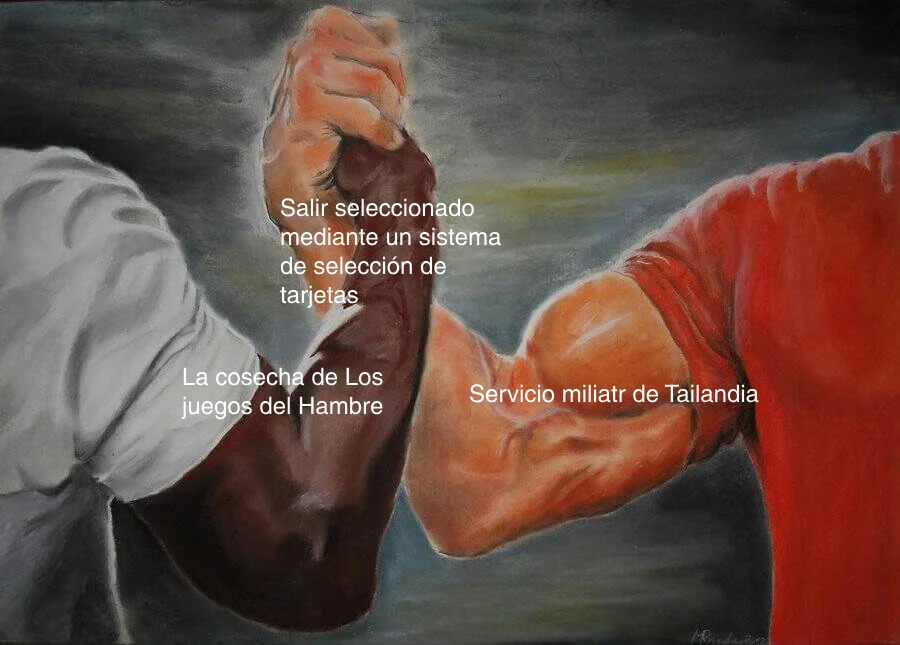 Tanto Panem como Tailandia son dictaduras - meme