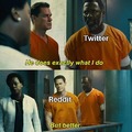 Twitter vs Reddit