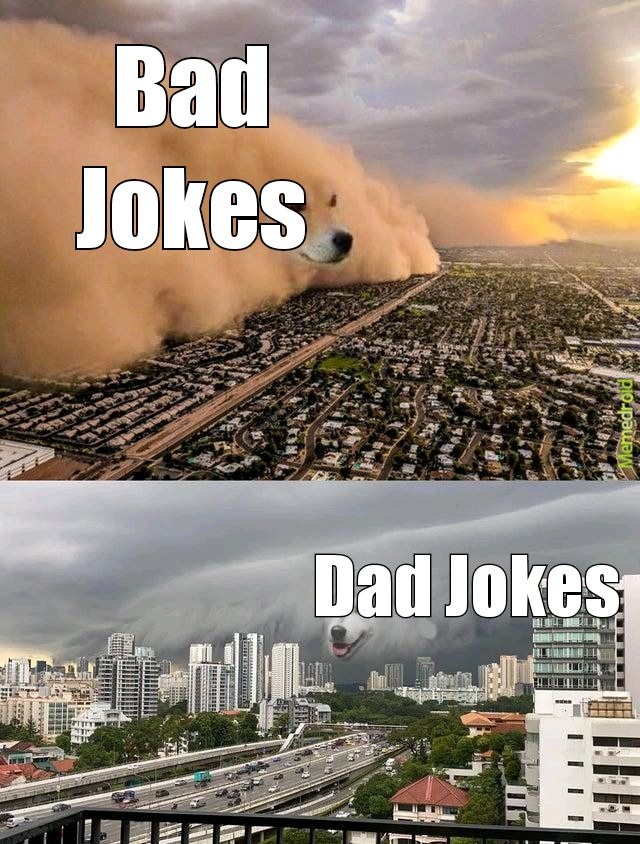 Bad Dad Jokes - meme