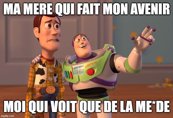 POV : Ma mère fait mon avenir - meme