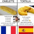 tortilla francesa vs tortilla española