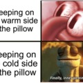 If anyone sleeps on the WARM side, comment below