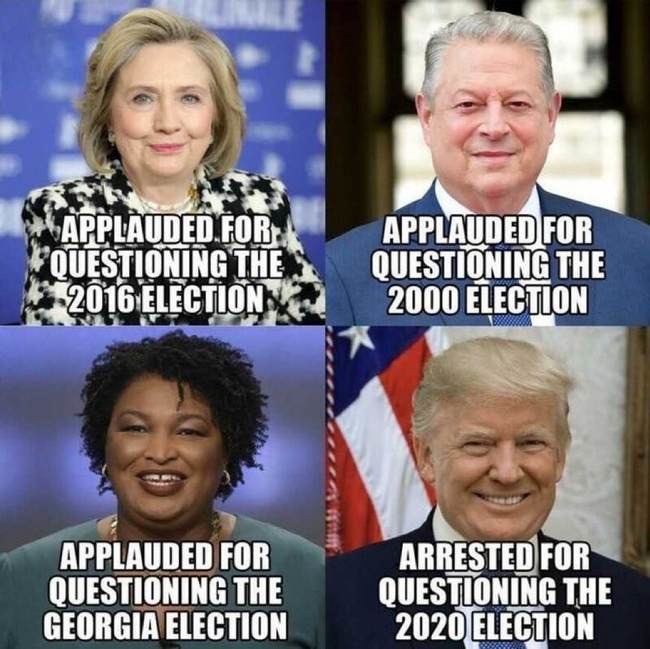 Dems accuse others of every crime they do themselves as a pre-emptive defense - meme