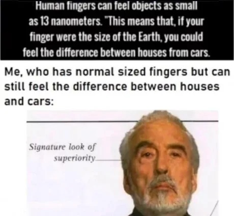 Human fingers - meme