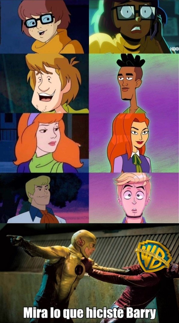Menos mal confirmaron que no va a estar Scooby, para que no lo arruinen tambien - meme