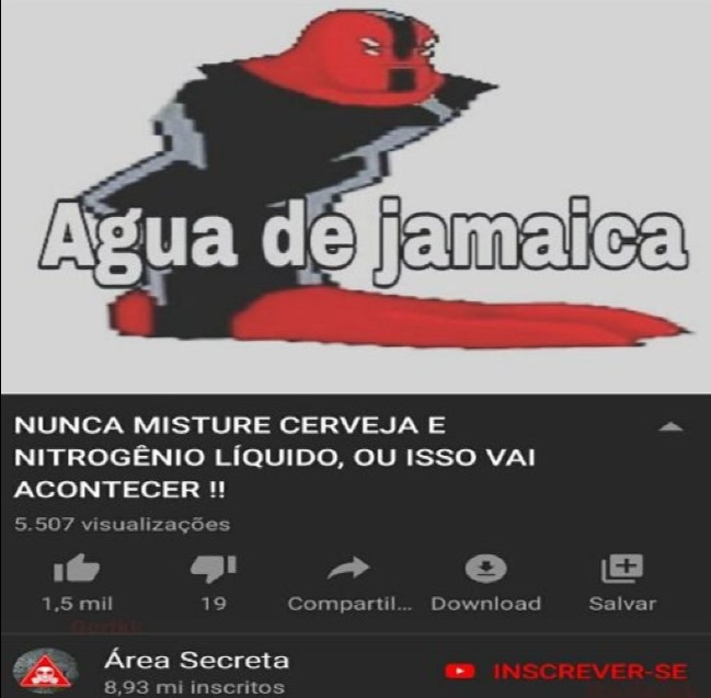 Água de Jamaica - Meme by Neguim.do.RJ :) Memedroid