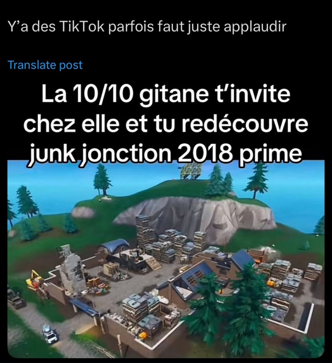Quand la gitane 10/10 t'invite et tu revois la map de 2018 - meme