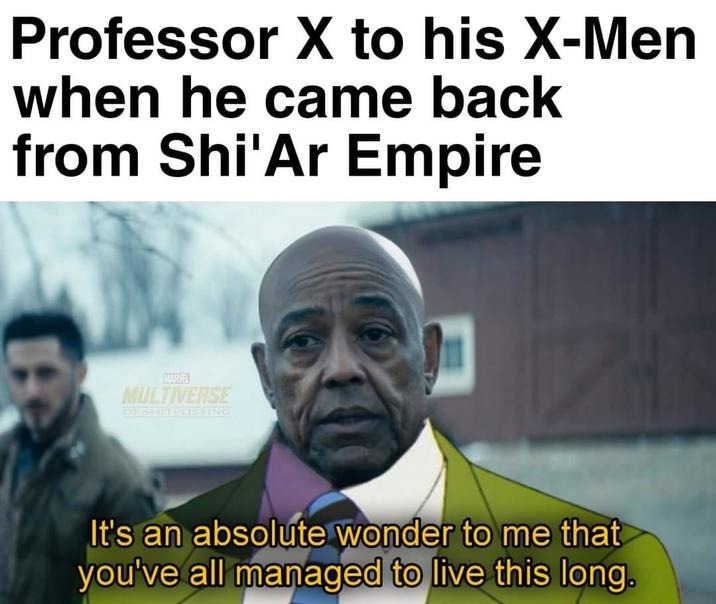 It's an absolute wonder to me that you've all managed to live this long - meme