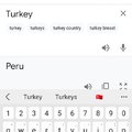 Turkey is Peru in Portugese