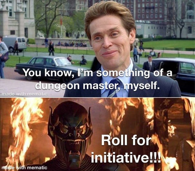 Dungeon master - meme