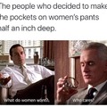Because fuck them pockets