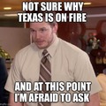 Texas wildfires meme
