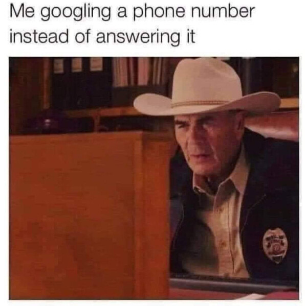 Sheriff in town - meme