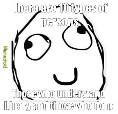 Non binary title - meme