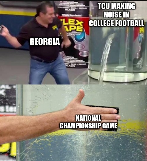 georgia win it all - meme