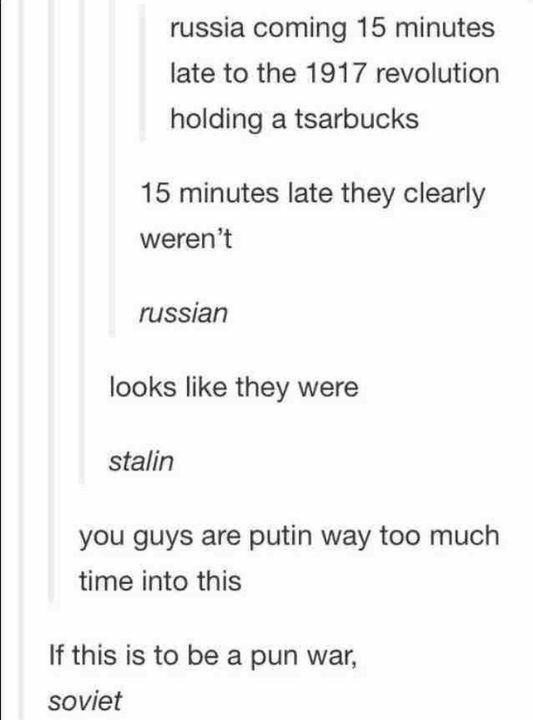 russian puns - meme